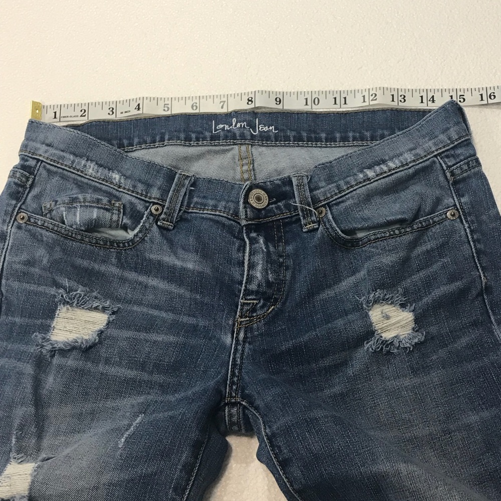 London Boot Cut  Destroyed Jeans